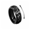 Stainless Steel Spinner Anxiety Ring for Men