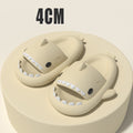 Adult's Slippers Funny Shark Cartoon
