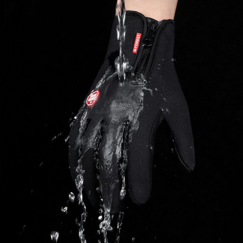 Winter Waterproof Motorcycle Gloves with Touchscreen