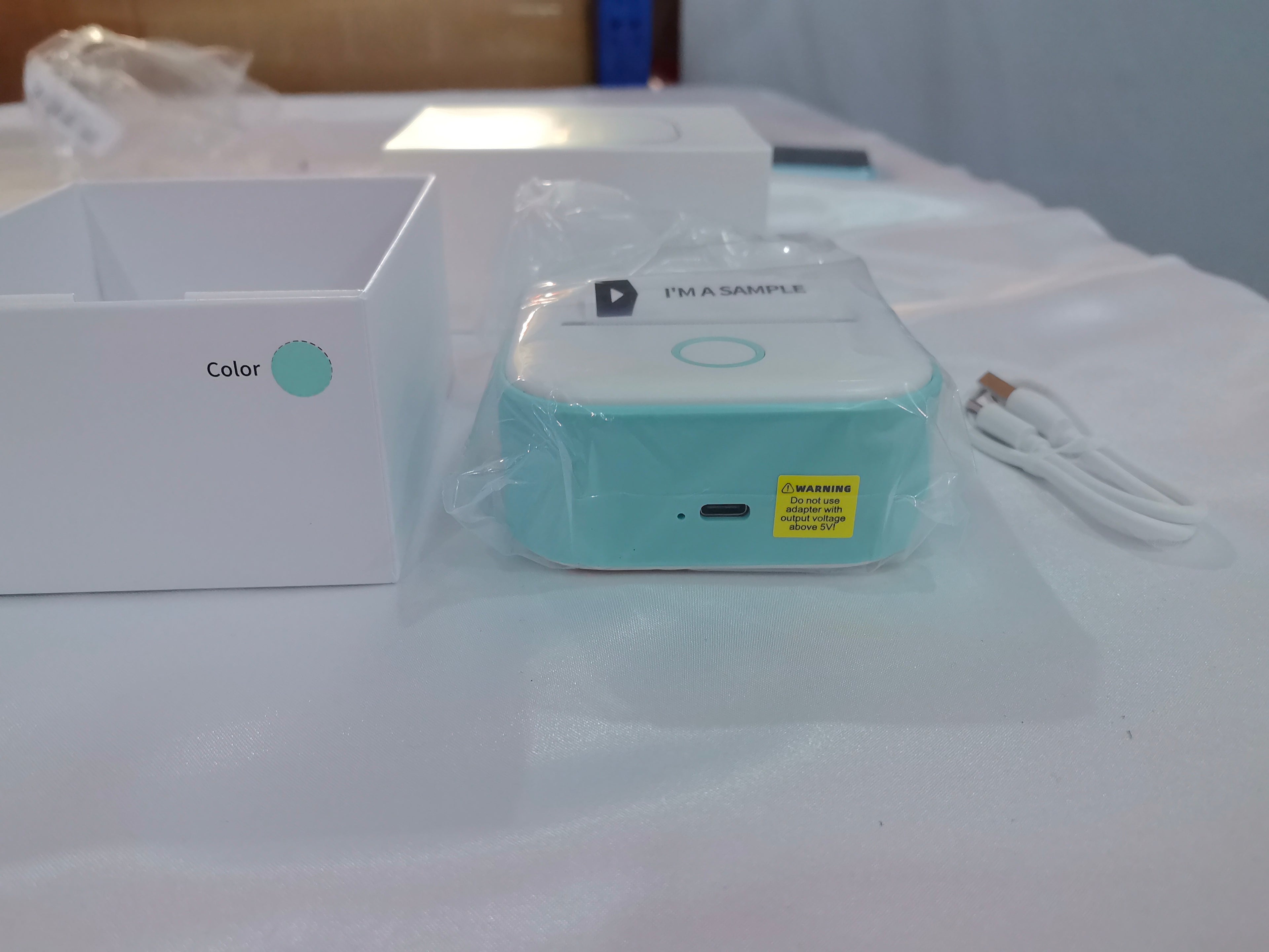 Mini Label Printer Bluetooth