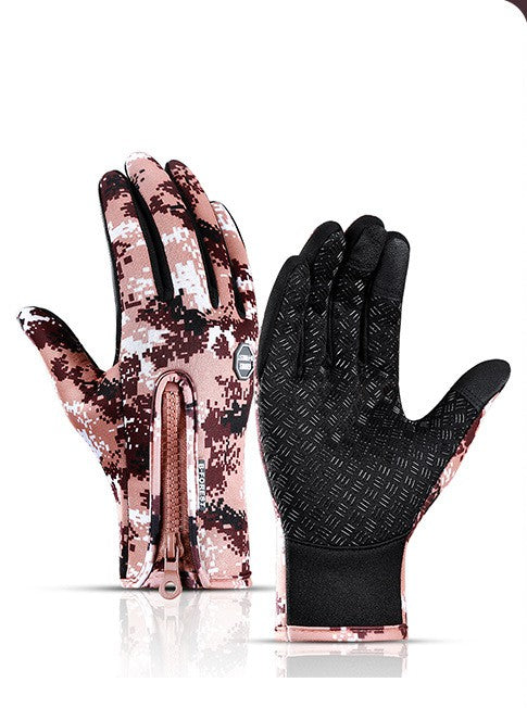 Winter Waterproof Motorcycle Gloves with Touchscreen