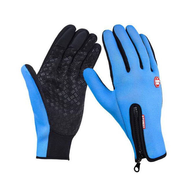 Winter Waterproof Motorcycle Gloves with Touchscreen